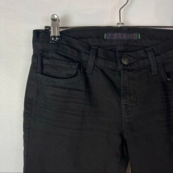 J Brand Black Jett Low Rise Skinny Jeans 26 - Picture 4 of 5